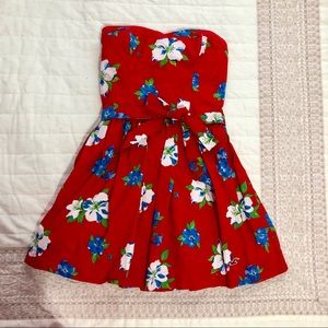 Hawaiian Print Dress